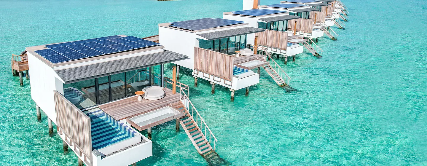 Overwater villas Maldives